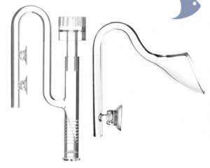 Lily Pipe de cristal curvado + skimmer