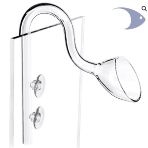 Lily Pipe de cristal curvado + skimmer