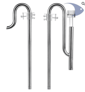 Lily Pipe de acero inoxidable + skimmer