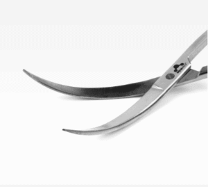 Tijeras con doble curva 25 cm
