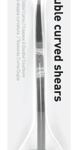 Tijeras con doble curva 25 cm