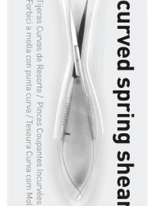 Tijeras mini curvas 15 cm