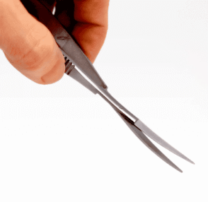 Tijeras mini curvas 15 cm