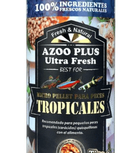 Micro pellet para peces tropicales