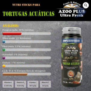 Nutri sticks para tortugas acuáticas