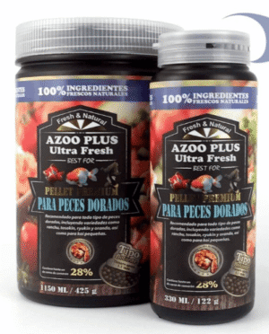Pellet premium para peces dorados