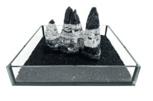 Roca Montaña Nebulosa