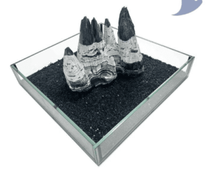 Roca Montaña Nebulosa