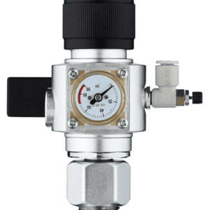 Regulador de CO₂ con solenoide CGA320