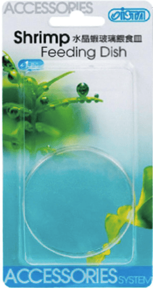 Plato de cristal para alimentación